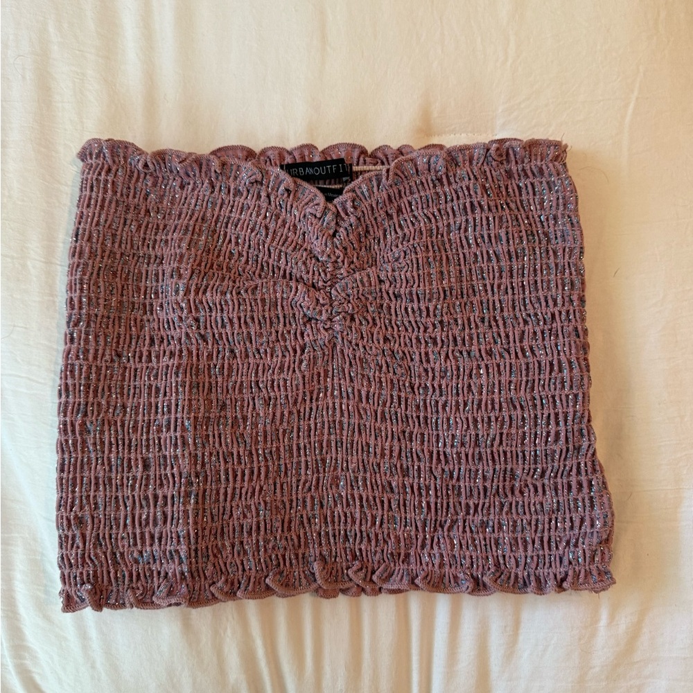 OU sparkly top